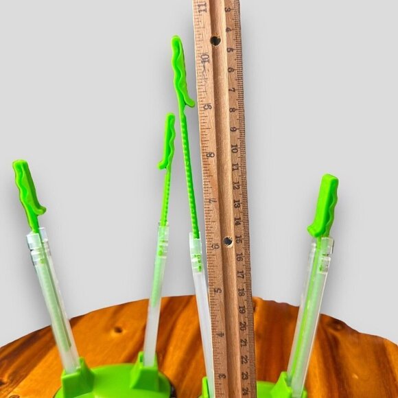 2Pck Baggy Holders Stand For Food Prep Plastic Ziplock Bags Hand Free Rack Clips - Picture 4 of 14